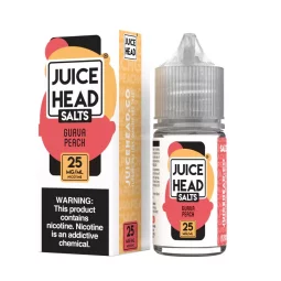 Juice Head Salts Guava Peach – Tropical Nicotine Salt Flavor | Blaze & Vape