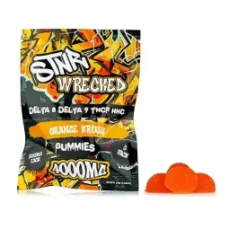 STNR - Wrecked Blend Gummies 4000mg 5ct | Intense Effects & Flavor | Blaze & Vape