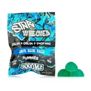 STNR Wrecked Blend Gummies 4000mg 5ct – Potent THC Blend | Blaze & Vape