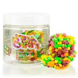 STNR - D8+D9 Candy Clusters | 500mg of Sweet, Potent Edibles | Blaze & Vape