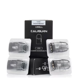 Uwell Caliburn A3S Replacement Pods 2mL (4-Pack)