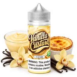 Vanilla Custard E-Liquid - Rich & Creamy Flavor | Blaze And Vape