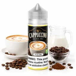 Cappuccino E-Liquid - Rich Flavor for Vaping Enthusiasts