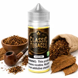 Classic Tobacco E-Liquid - Rich Flavor for Vaping Enthusiasts