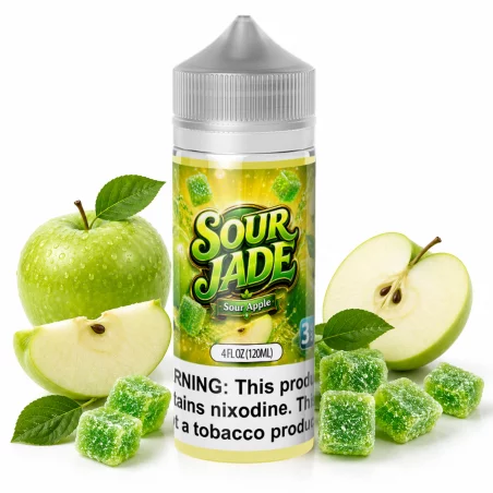 Sour Jade E-Liquid - Tangy Flavor Burst | Shop at Blaze And Vape