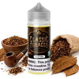Classic Tobacco E-Liquid - Rich Flavor for Vaping Enthusiasts