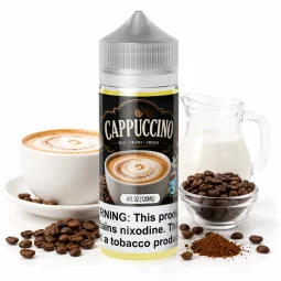 Cappuccino E-Liquid - Rich Flavor for Vaping Enthusiasts