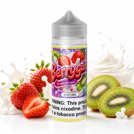Berrygurt E-Liquid - Delicious Berry Yogurt Flavor | Blaze And Vape