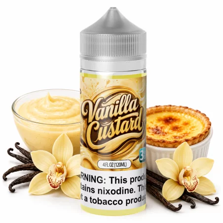 Vanilla Custard E-Liquid - Rich & Creamy Flavor | Blaze And Vape
