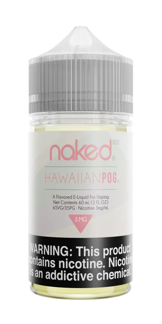 Naked 100 Hawaiian POG E-Liquid – Tropical Flavor Vape Juice | Blaze & Vape