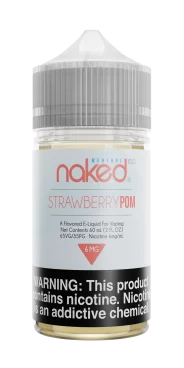 Naked 100 Strawberry Pom E-Liquid – Fruity & Refreshing Vape Flavor | Blaze & Vape
