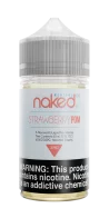 Naked 100 Strawberry Pom E-Liquid – Sweet & Tart Vape Experience | Blaze & Vape