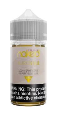 Naked 100 Euro Gold Tobacco E-Liquid – Smooth & Rich Flavor | Blaze & Vape