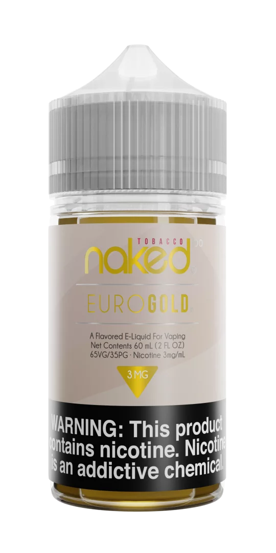 Naked 100 Euro Gold Tobacco E-Liquid – Smooth & Rich Flavor | Blaze & Vape