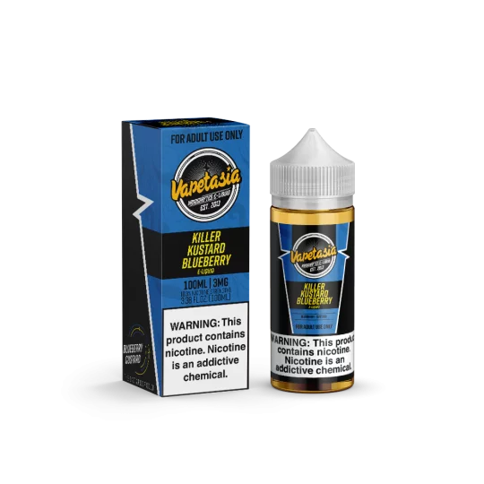 Vapetasia Killer Kustard Blueberry E-Liquid – Creamy Berry Flavor | Blaze & Vape