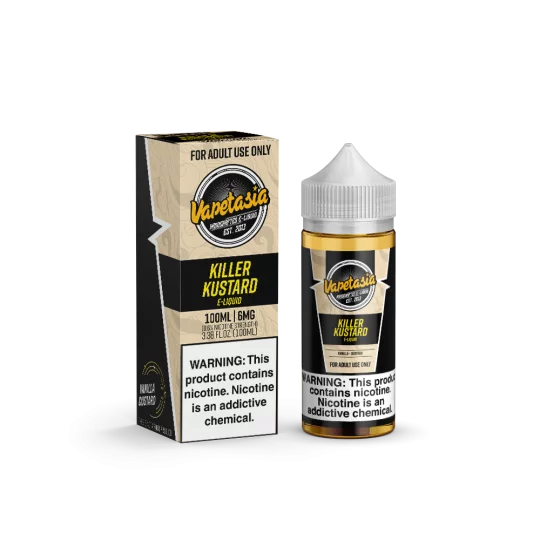 Vapetasia Killer Kustard E-Liquid – Rich Vanilla Flavor | Blaze & Vape