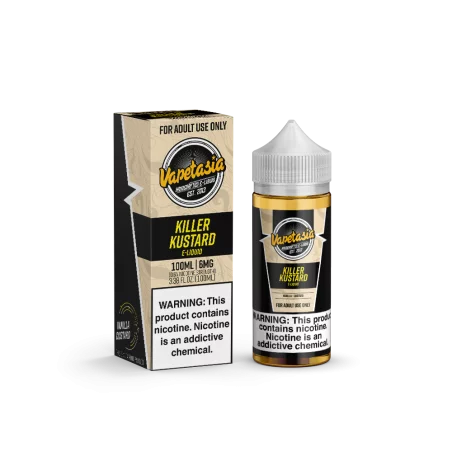 Vapetasia Killer Kustard E-Liquid – Rich Vanilla Flavor | Blaze & Vape