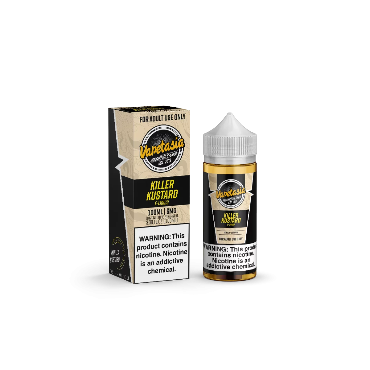 Vapetasia Killer Kustard E-Liquid – Rich Vanilla Flavor | Blaze & Vape
