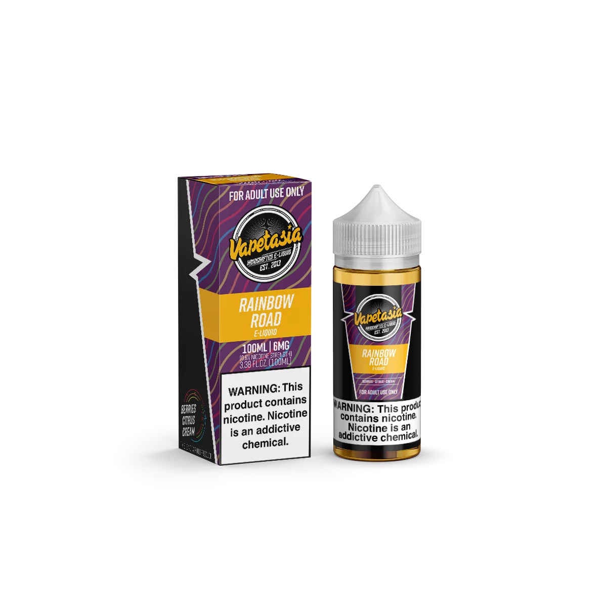 Vapetasia Rainbow Road Vape Juice – Fruity Cereal Flavor | Blaze & Vape