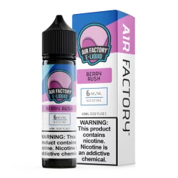 Air Factory - Berry Rush Vape Juice | Fruity, Smooth Flavor | Blaze & Vape