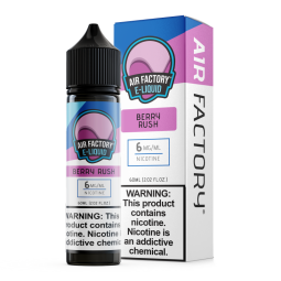 Air Factory - Berry Rush Vape Juice | Fruity, Smooth Flavor | Blaze & Vape