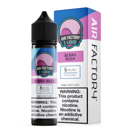 Air Factory - Berry Rush Vape Juice | Fruity, Smooth Flavor | Blaze & Vape