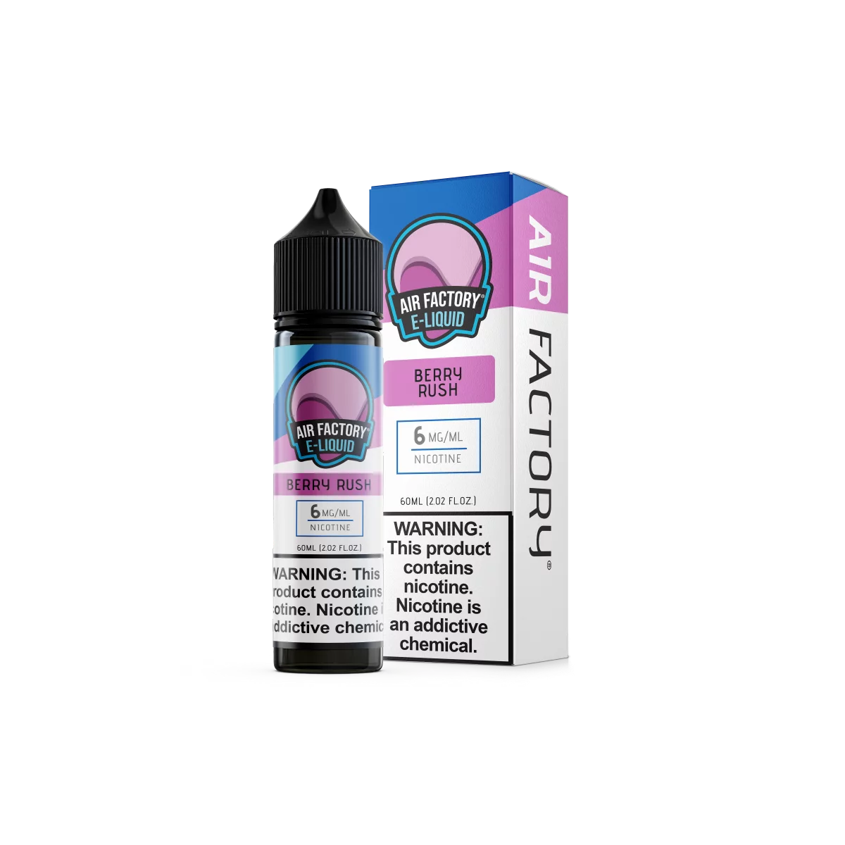 Air Factory - Berry Rush Vape Juice | Fruity, Smooth Flavor | Blaze & Vape