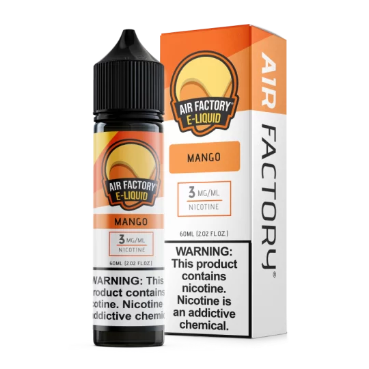 Air Factory Mango E-Liquid 100ml – Sweet Tropical Flavor | Blaze & Vape