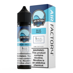 Air Factory Blue Razz E-Liquid – Bold Blue Raspberry Vape | Blaze & Vape