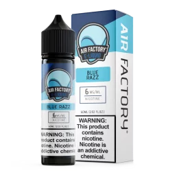 Air Factory Blue Razz E-Liquid – Bold Blue Raspberry Vape | Blaze & Vape
