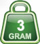 3 grams