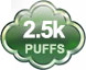 2.5k puffs