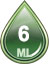 6 mL
