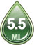 5.5 mL