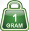 1 gram
