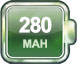 280 mAh